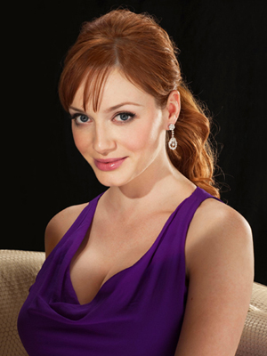 Christina Hendricks the red delicious applebottom beauty from Mad Men 