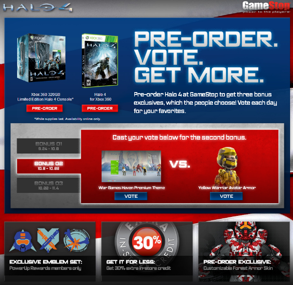 halo 4 gamestop