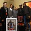 From left, artist Jules Arthur, actors Nate Parker, Felicia Pearson and Michael K. Williams and director Jeymes Samuel celebrate during the Bulleit Bourbon presents "They Die By Dawn" film screening, Tuesday, March 19, 2013 in New York. (Photo by Jason DeCrow/Invision for Bulleit Bourbon/AP Images)