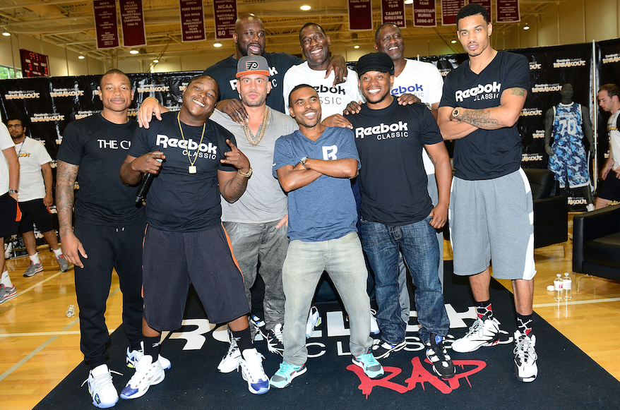 NBA Legends Hangout Out At Reebok Camp MANjr