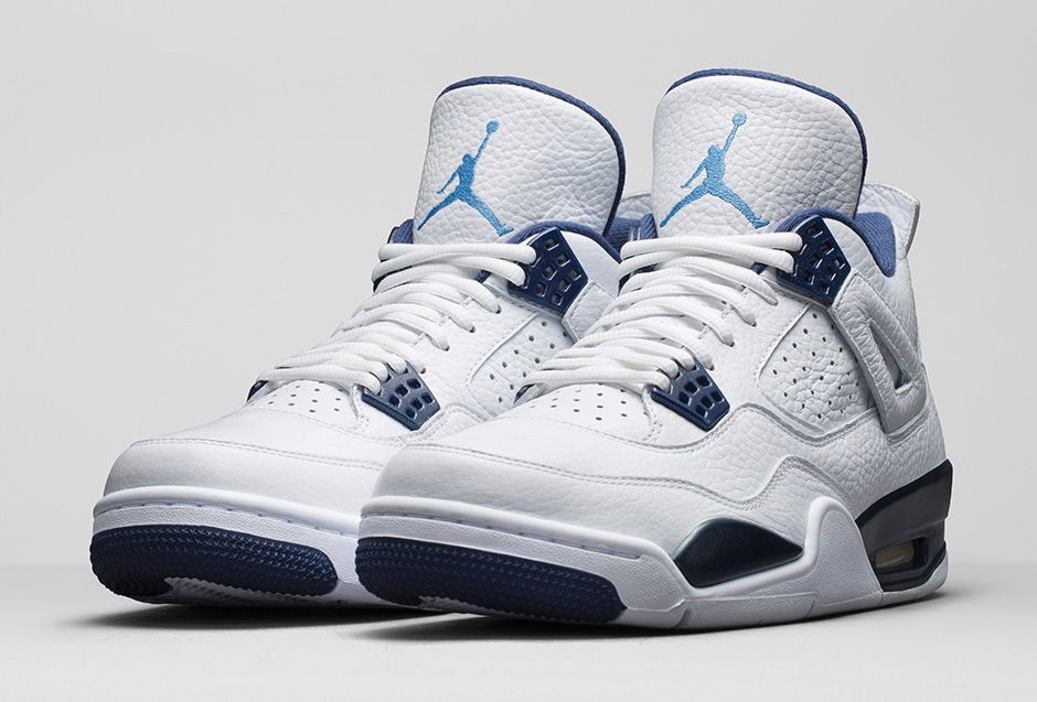 retro 4 navy blue