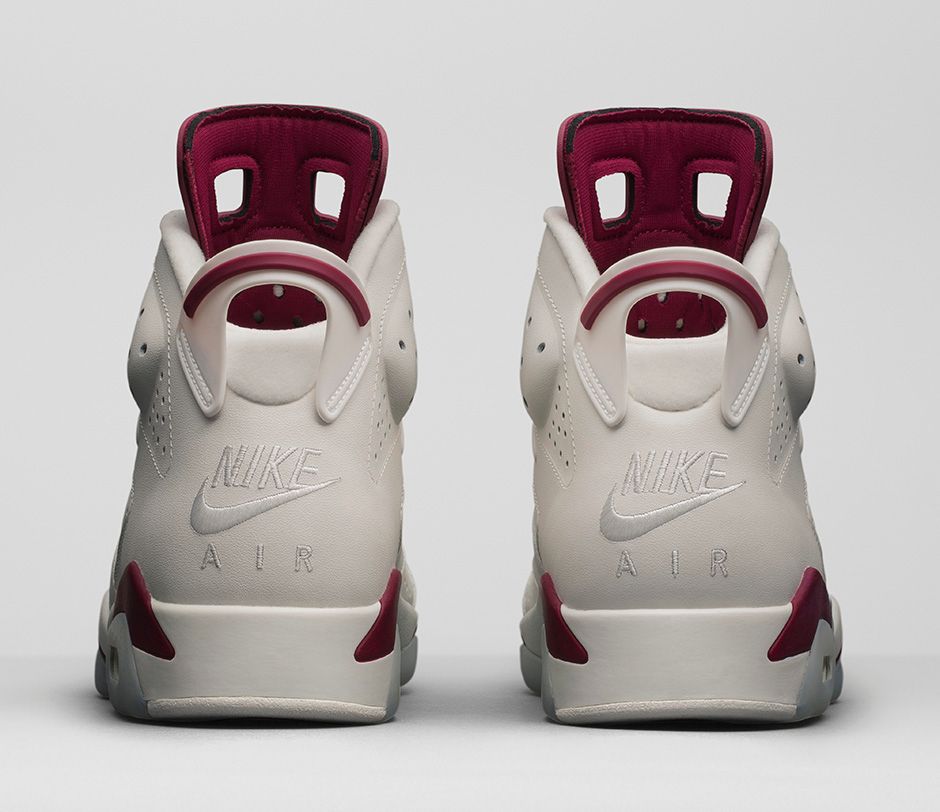 air jordan 6 retro maroon mens